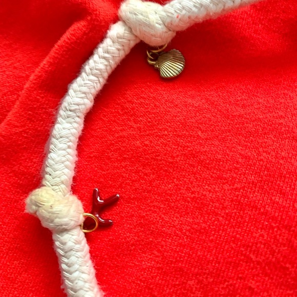ZARA red cropped hoodie - Picture 2 of 3
